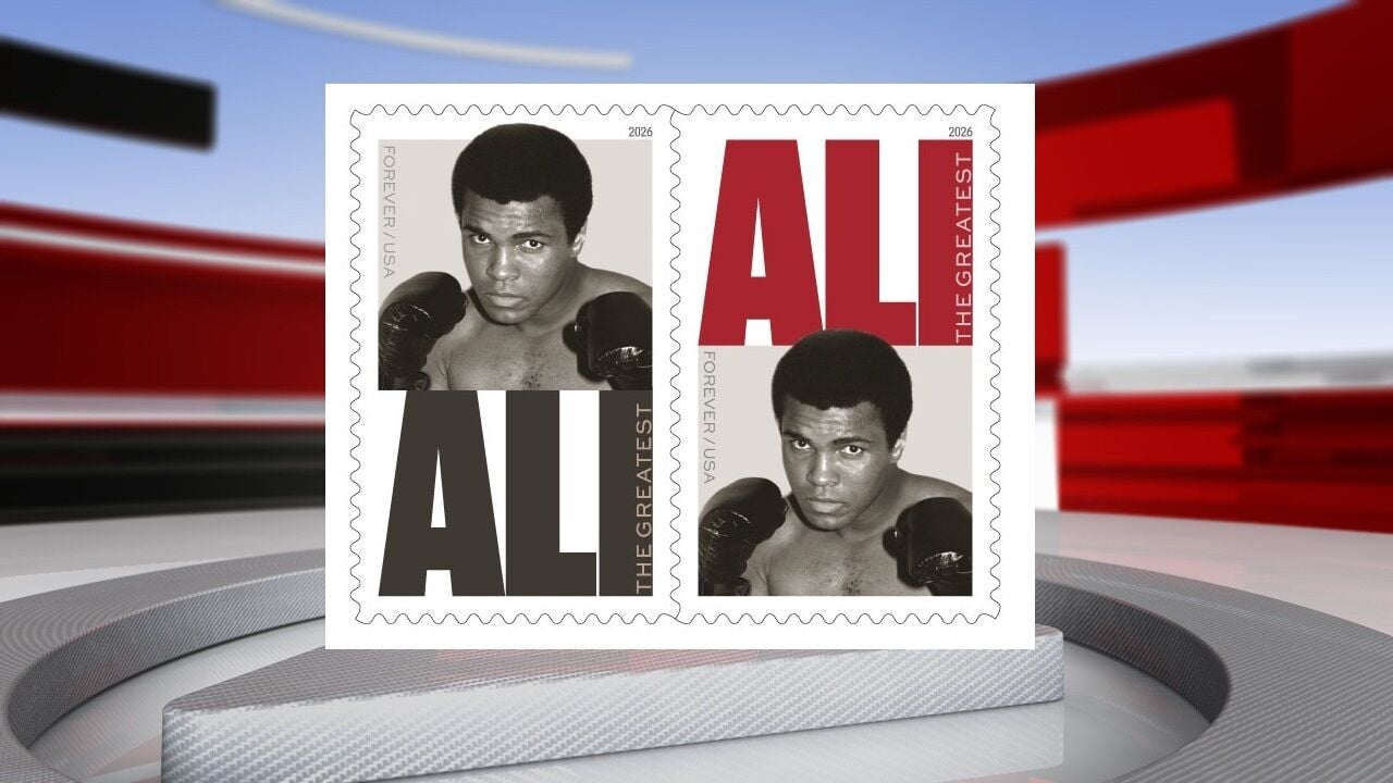 USPS to honor Muhammad Ali with commemorative stamps in 2026